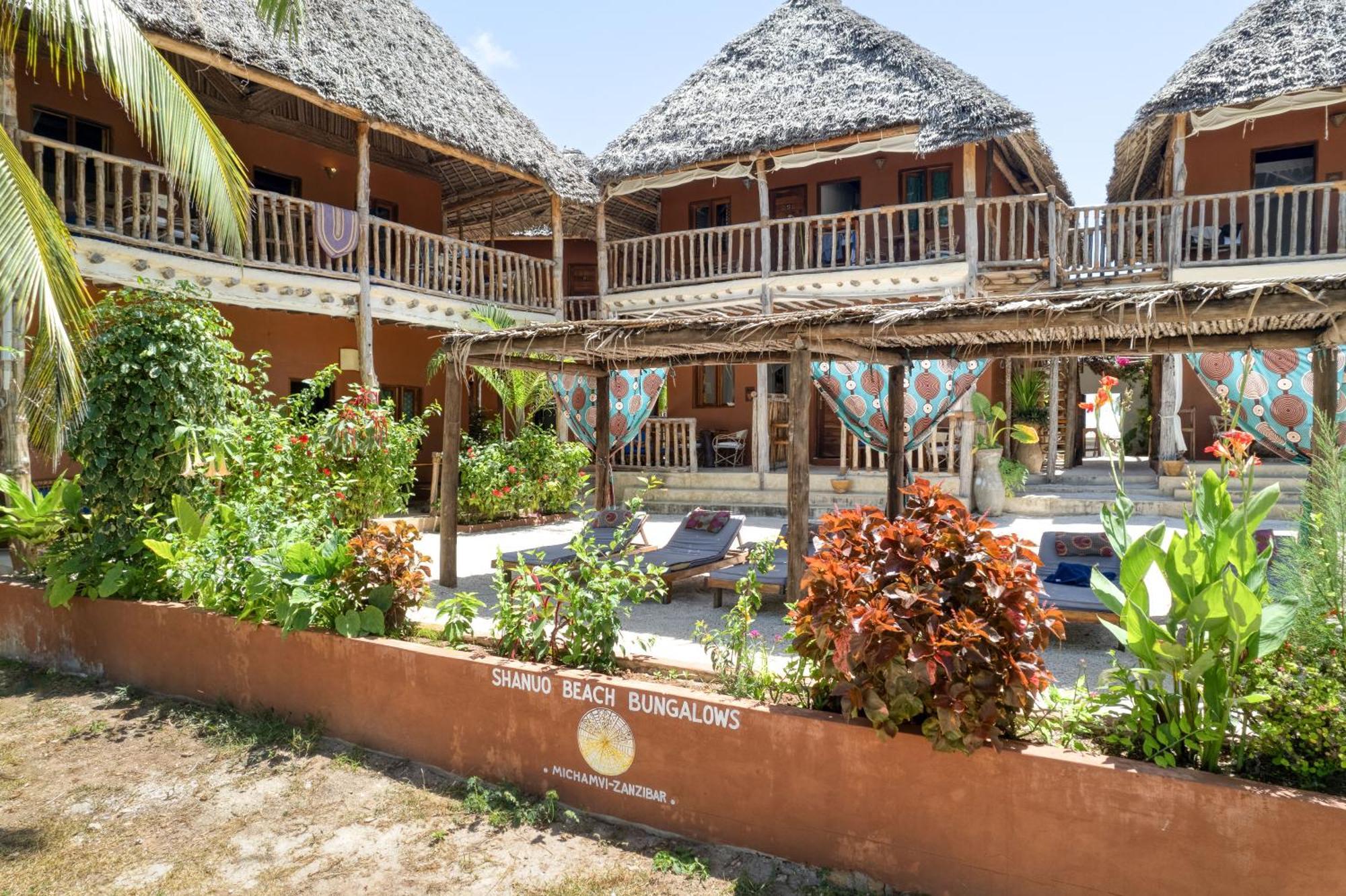 Shanuo Beach Bungalows Michamvi Kae Экстерьер фото