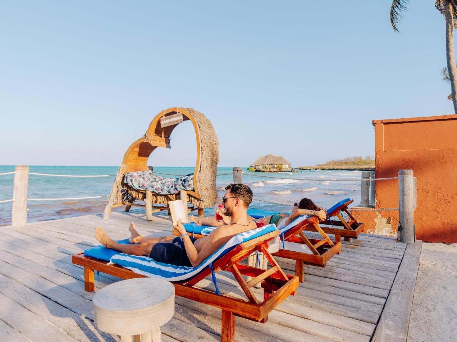 Shanuo Beach Bungalows Michamvi Kae Экстерьер фото